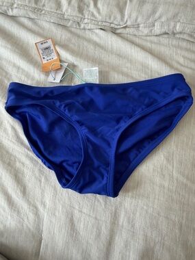 Royal Blue Women's Bikini Bottom - full coverage
